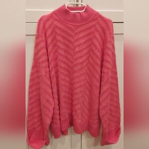 Kaily K pink pullover sweater